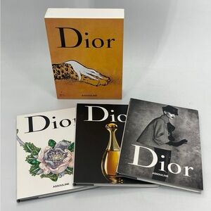 Assouline DIOR 3-Volume Hardcover Book Set, 2012